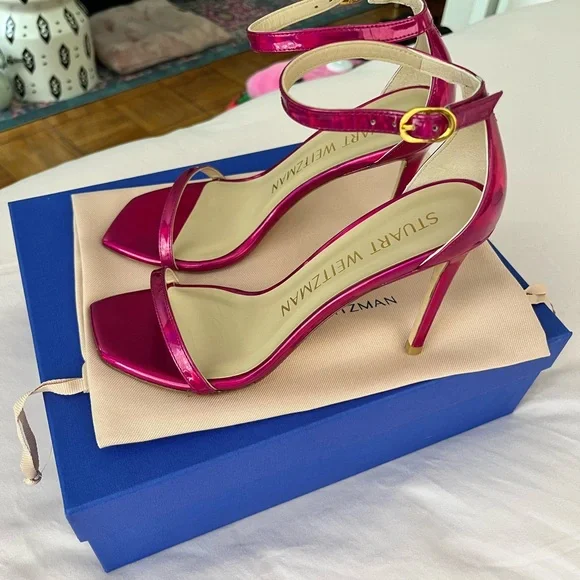 Stuart Weitzman Nudistcurve 100SANDA Heels